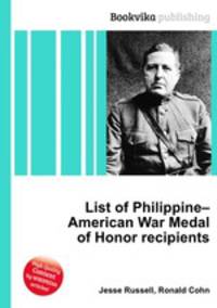 List of Philippine–American War Medal of Honor recipients