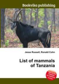 List of mammals of Tanzania