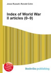 Index of World War II articles (0–9)