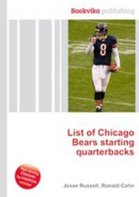 List of Chicago Bears starting quarterbacks