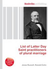 List of Latter Day Saint practitioners of plural marriage