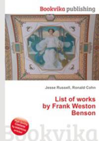 List of works by Frank Weston Benson