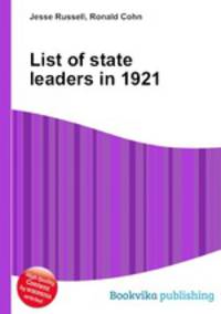 List of state leaders in 1921