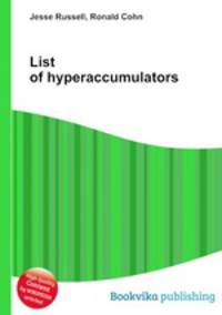 List of hyperaccumulators