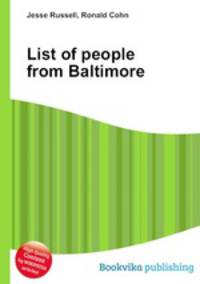 List of people from Baltimore