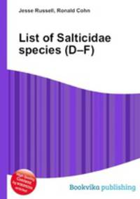 List of Salticidae species (D–F)