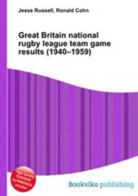 Great Britain national rugby league team game results (1940–1959)