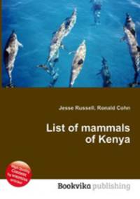 List of mammals of Kenya