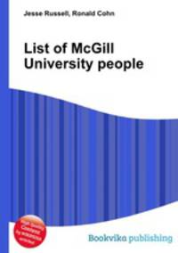 List of McGill University people