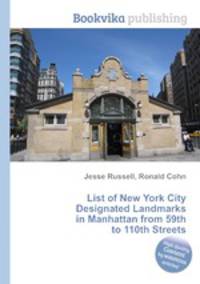List of New York City Designated Landmarks in Manhattan from 59th to 110th Streets