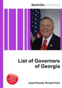 List of Governors of Georgia