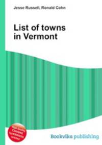 List of towns in Vermont