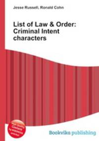 List of Law & Order: Criminal Intent characters
