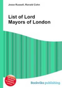 List of Lord Mayors of London
