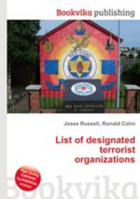 List of designated terrorist organizations