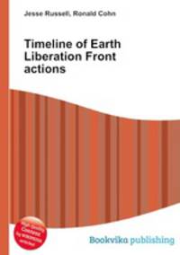 Timeline of Earth Liberation Front actions