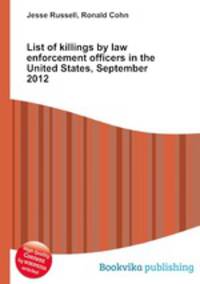 List of killings by law enforcement officers in the United States, September 2012