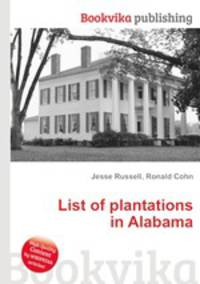 List of plantations in Alabama