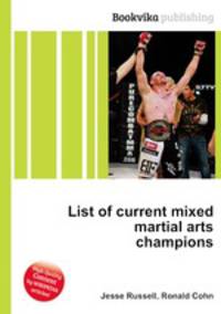 List of current mixed martial arts champions