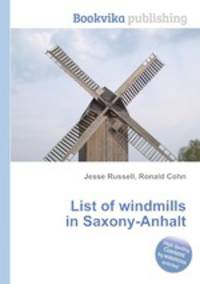 List of windmills in Saxony-Anhalt