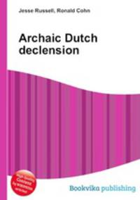 Archaic Dutch declension