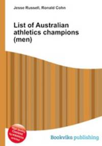 List of Australian athletics champions (men)