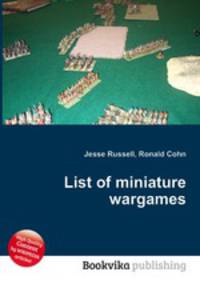 List of miniature wargames