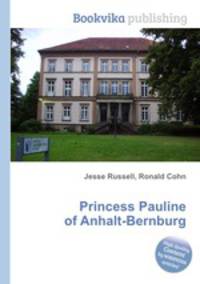 Princess Pauline of Anhalt-Bernburg