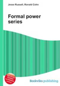 Formal power series