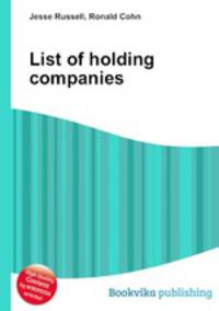 List of holding companies