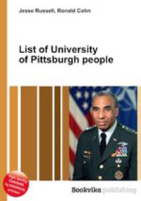 List of University of Pittsburgh people
