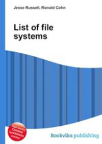 List of file systems