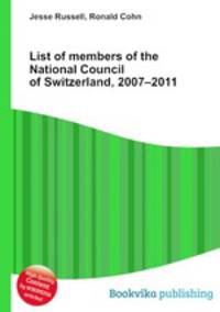 List of members of the National Council of Switzerland, 2007–2011