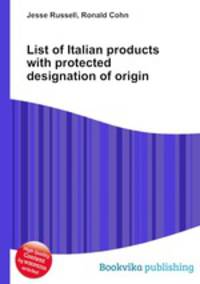 List of Italian products with protected designation of origin
