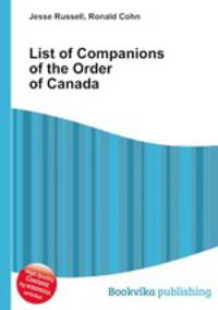 List of Companions of the Order of Canada