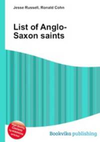 List of Anglo-Saxon saints