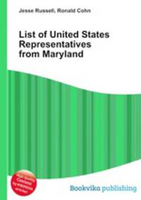 List of United States Representatives from Maryland