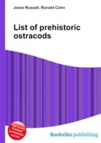 List of prehistoric ostracods
