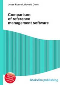 Comparison of reference management software