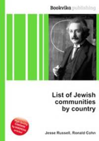 List of Jewish communities by country