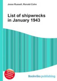 List of shipwrecks in January 1943