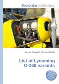 List of Lycoming O-360 variants