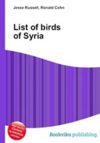 List of birds of Syria