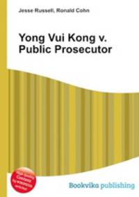 Yong Vui Kong v. Public Prosecutor