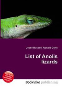 List of Anolis lizards