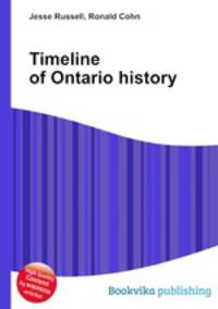 Timeline of Ontario history