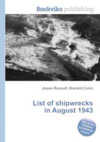 List of shipwrecks in August 1943