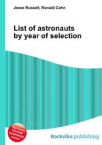 List of astronauts by year of selection