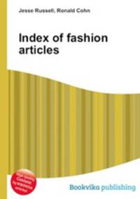 Index of fashion articles