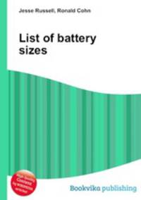 List of battery sizes